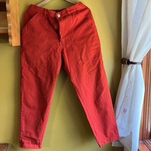 Big Bud Press Pencil Pants M/Petite in Paprika